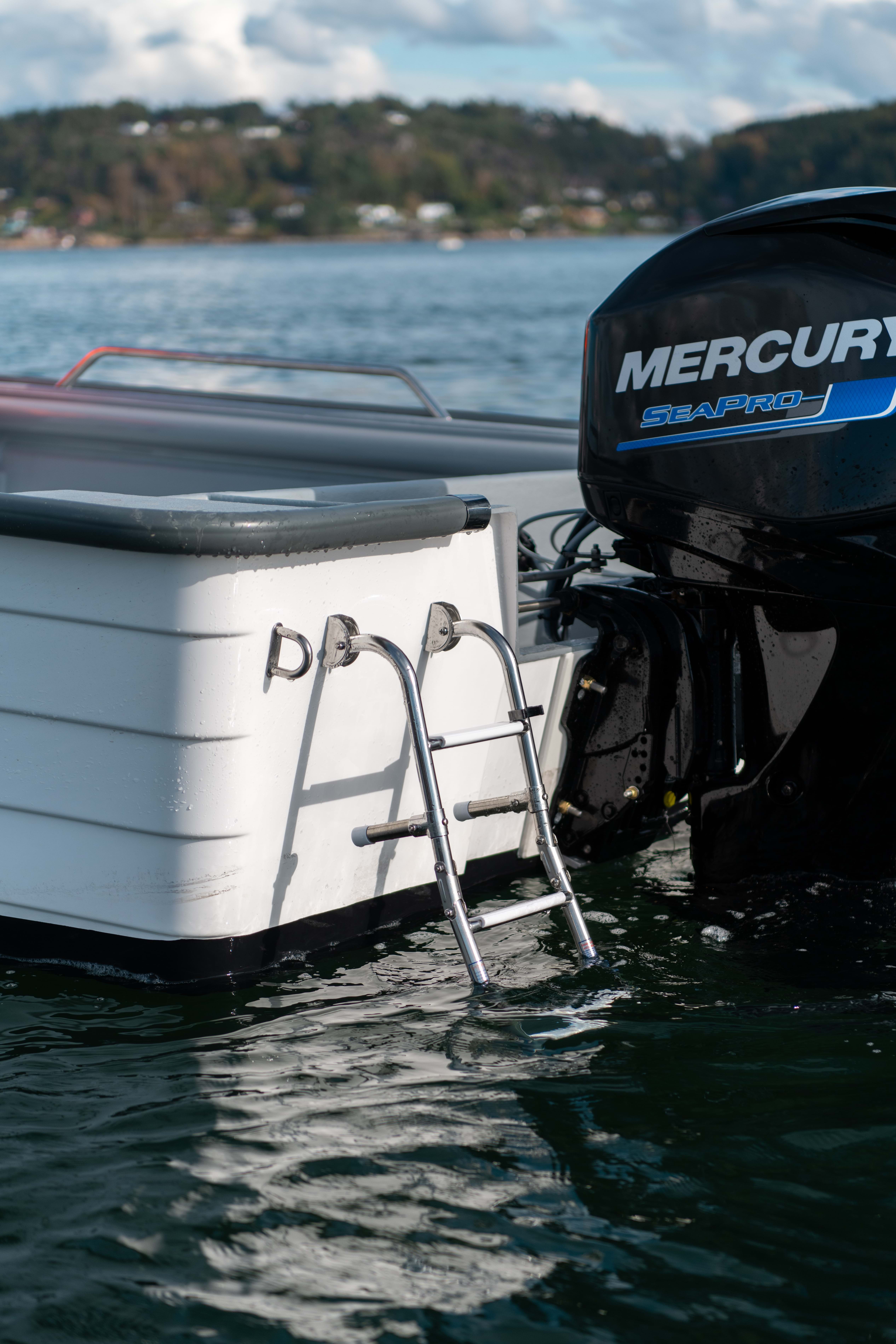 Sting 535 Pro Swim Ladder Aft Port Side